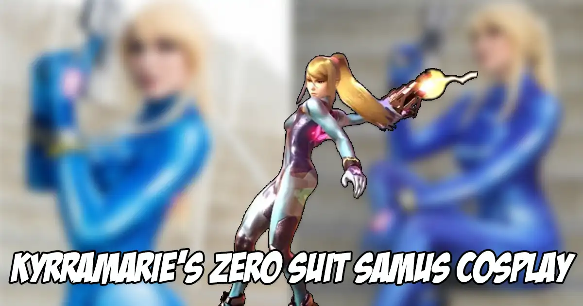 Featured image for "Kyrramarie's Stunning Zero Suit Samus Cosplay Flaunts Curves"