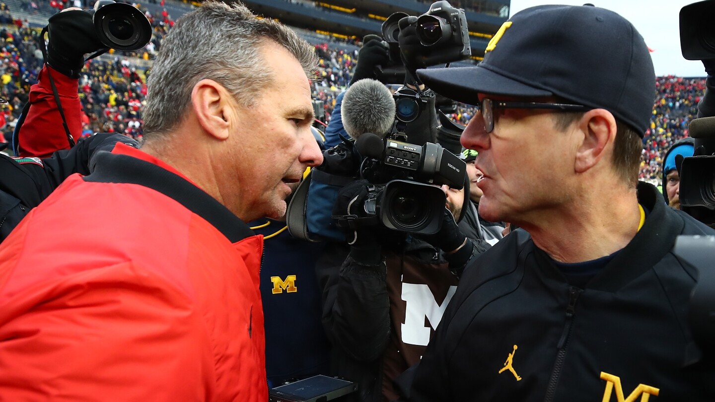 Featured image for Urban Meyer criticizes NCAA enforcement amid Michigan sanctions