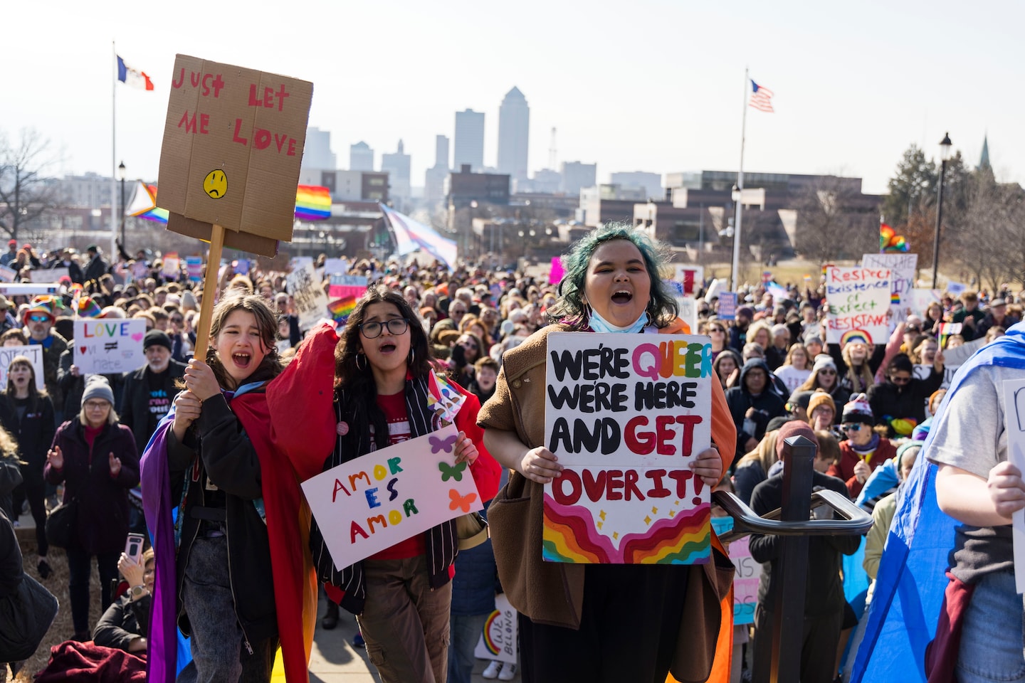 Iowa's Anti-LGBTQ Agenda Draws Criticism.