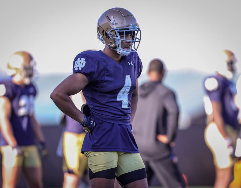 Notre Dame's Lorenzo Styles Enters Transfer Portal with DB Intentions.