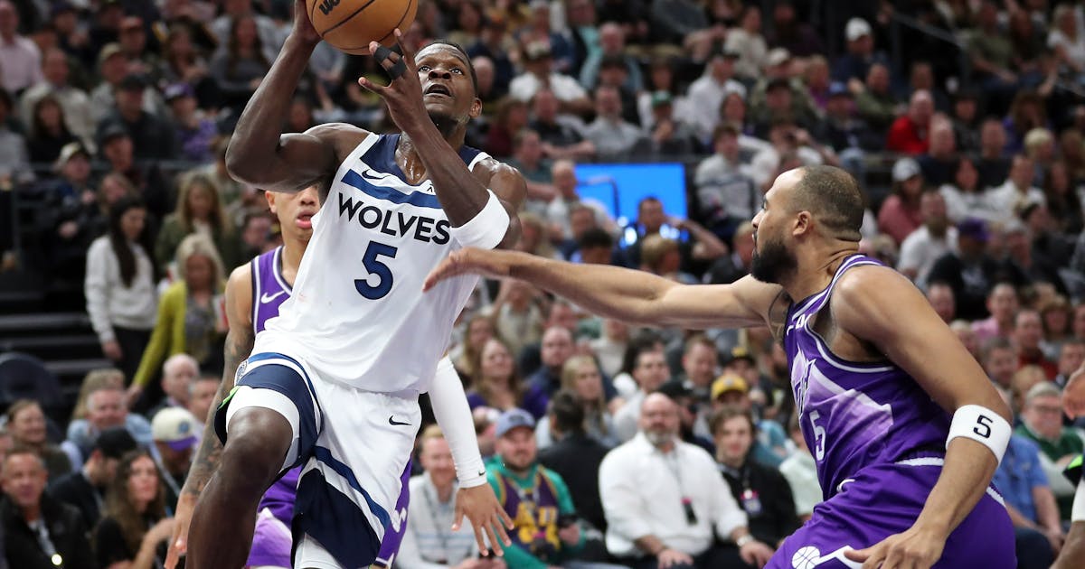 Featured image for "Anthony Edwards' Epic Dunk Propels Timberwolves to Victory Over Jazz"