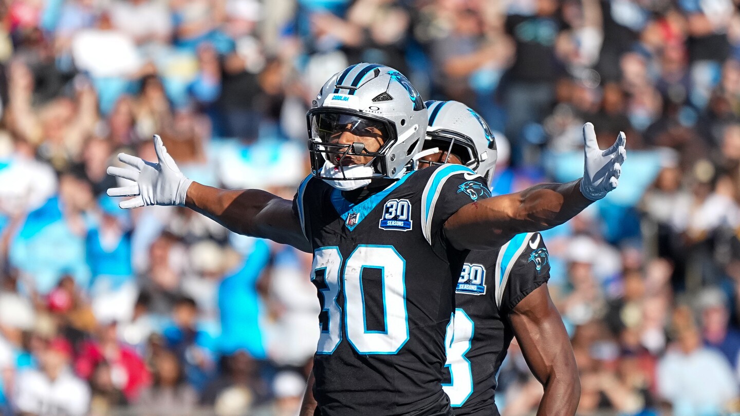 Featured image for Panthers Secure Chuba Hubbard with Four-Year Contract Extension