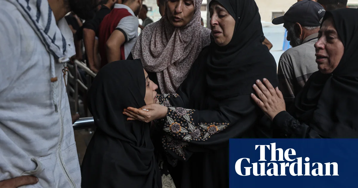 Featured image for Israeli Attacks Kill Over 120 Palestinians Near Gaza Aid Sites