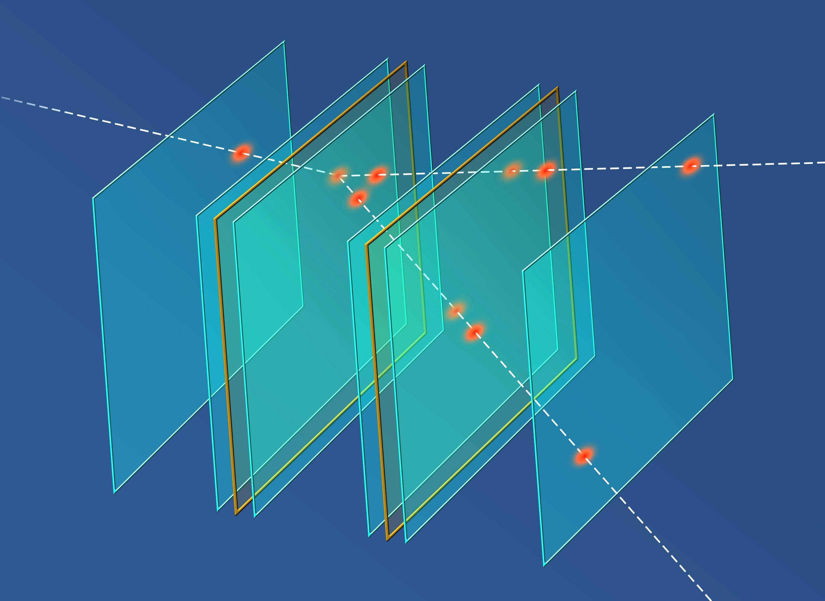 Featured image for "AI-Driven Reconstruction of Particle Paths Unlocks New Physics"
