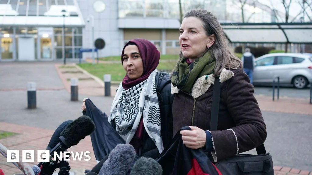 Six Palestine Action activists cleared in Bristol burglary case, hailed as victory