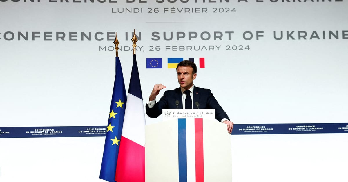 Featured image for "Macron Considers Sending Western Troops to Support Ukraine"