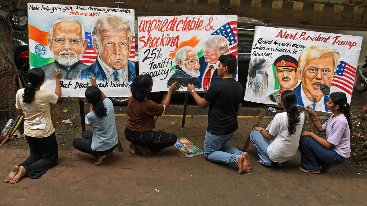 Featured image for Tensions Rise as Modi and Trump Clash Over Russia and Trade Policies