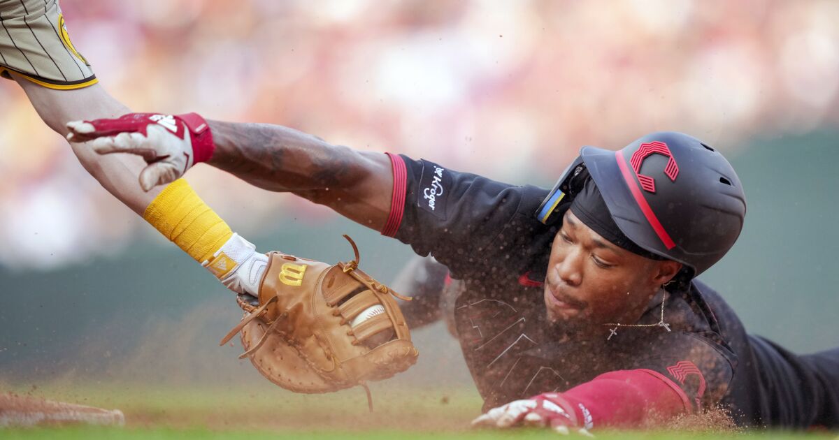 Featured image for "Reds' Walk-Off Home Run Seals Victory Against Struggling Padres"