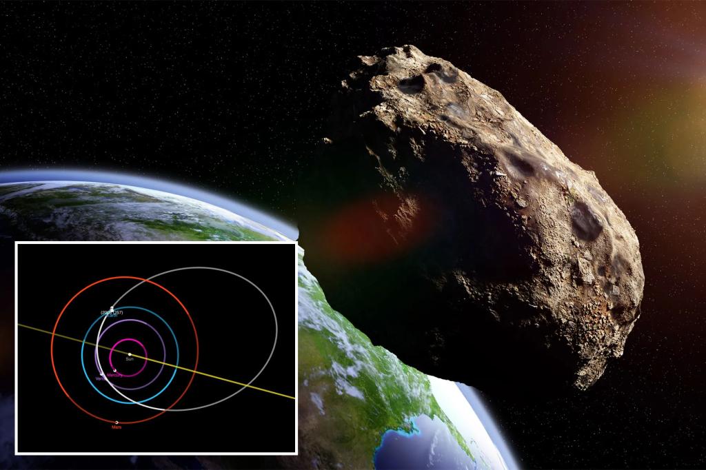 "Upcoming Close Encounters: 5 Massive Asteroids to Pass Near Earth, Including Stadium-Sized One"