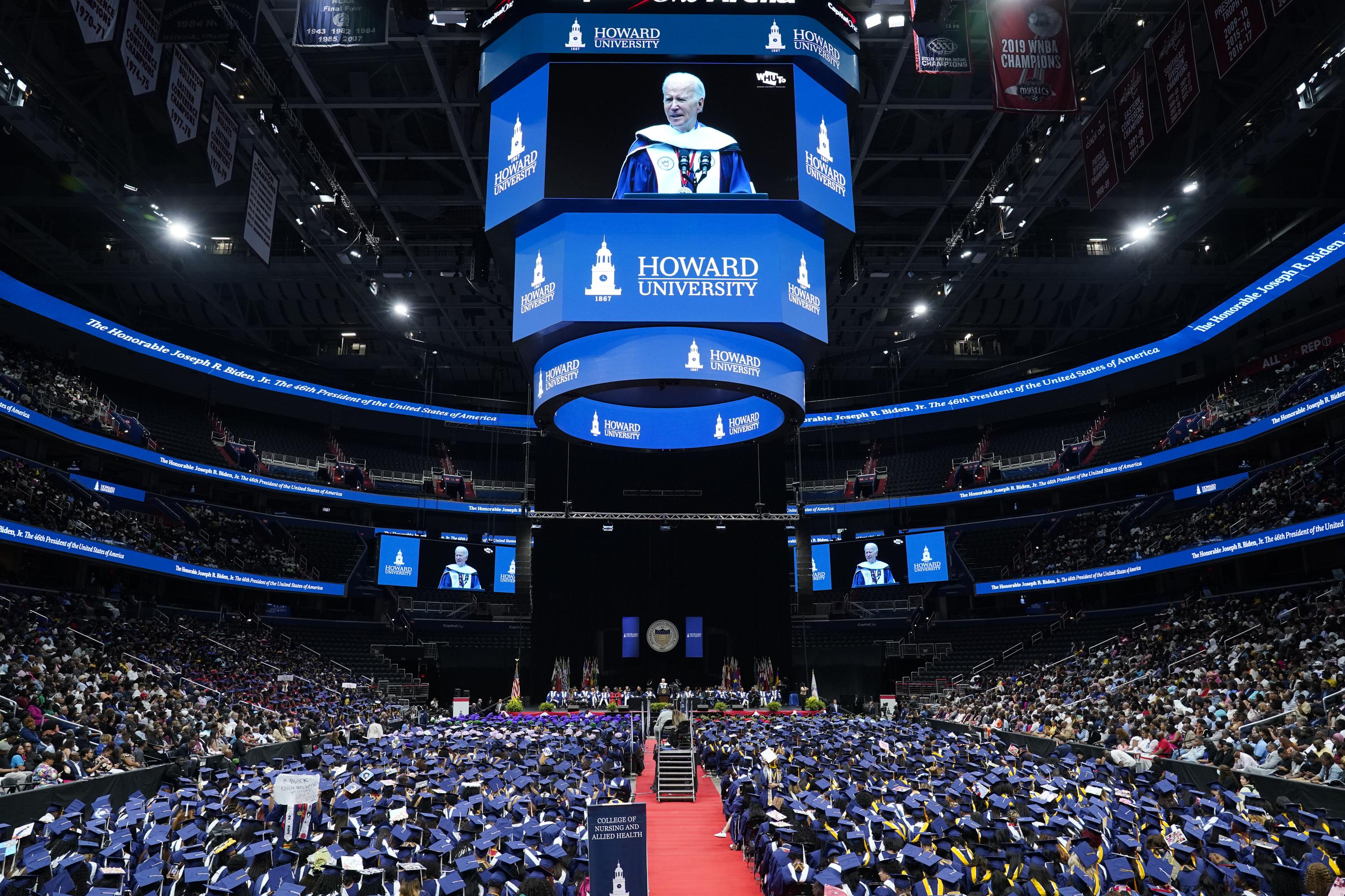 Biden Addresses Howard University Graduates on US History and White Supremacy