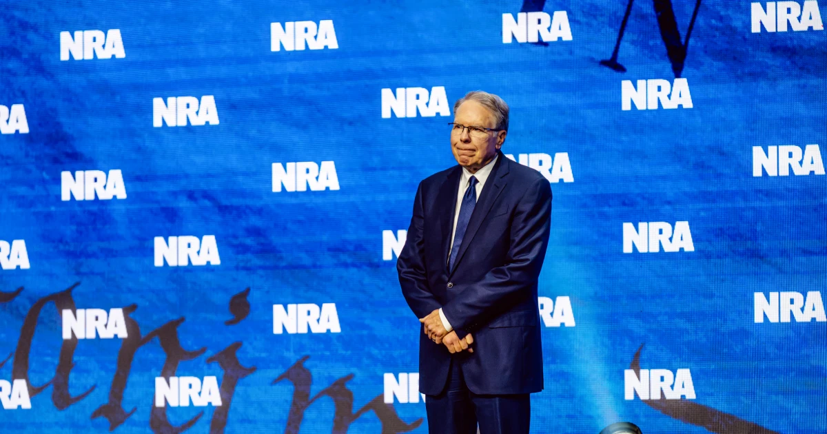 Featured image for "NRA's Wayne LaPierre Steps Down as Civil Trial Looms"
