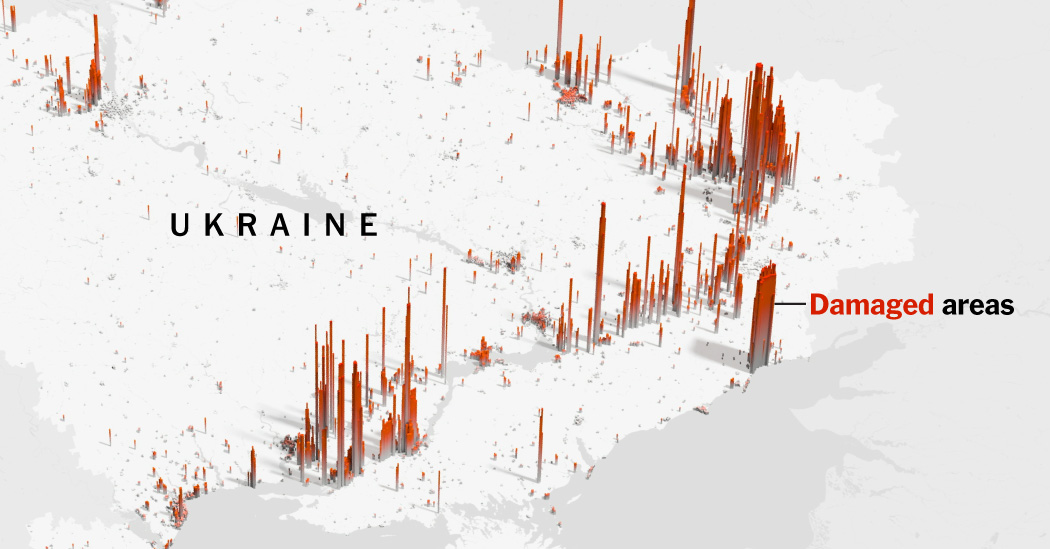 "Tracking the Devastation: Ukraine's Losses Amid Russia's Invasion"