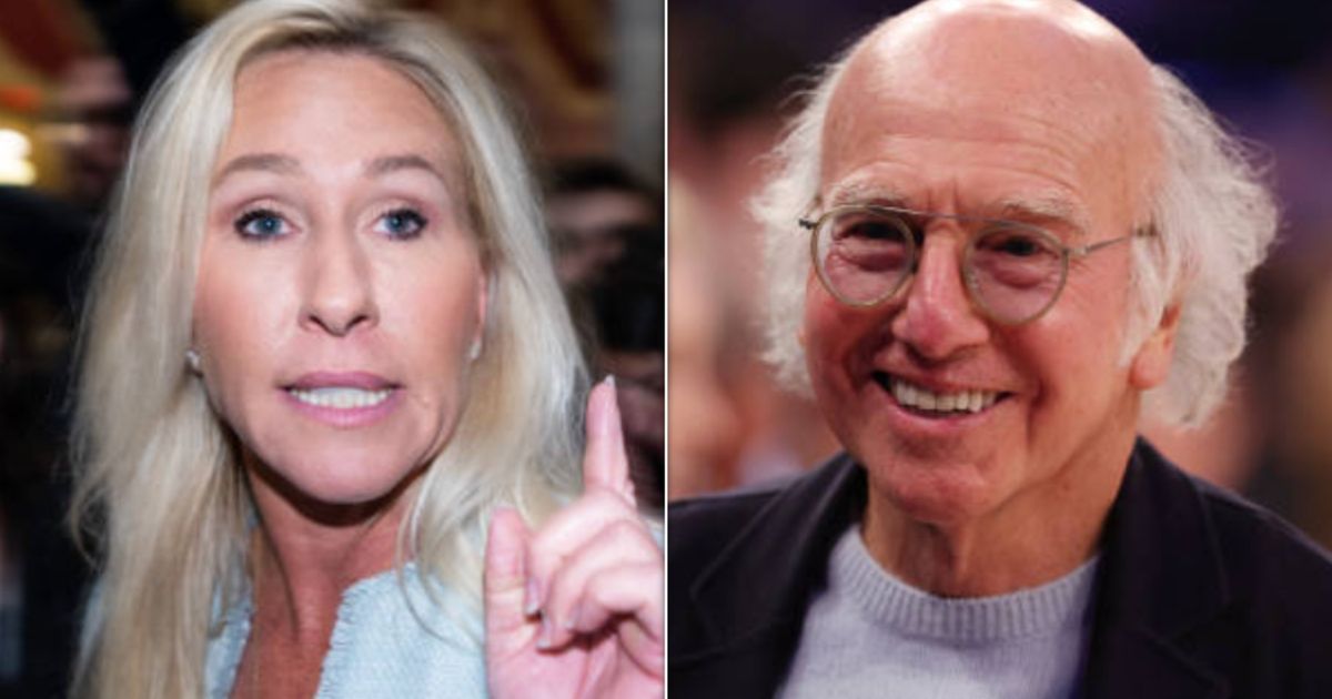 "Marjorie Taylor Greene's Outrage Over 'Curb Your Enthusiasm' Episode Sparks Controversy"