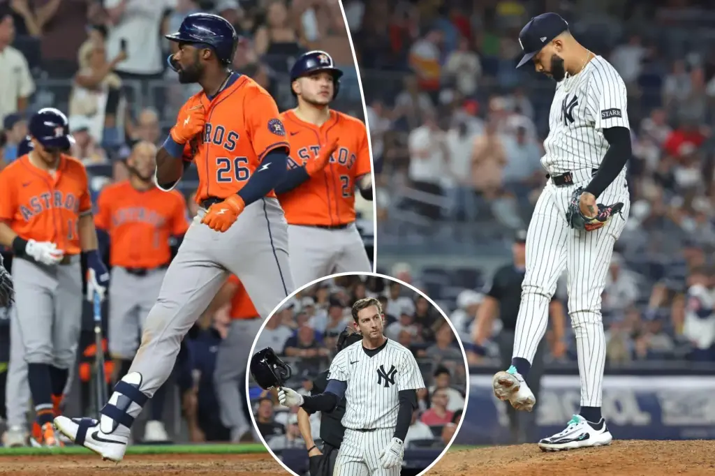 Featured image for Yankees' Devin Williams struggles again in extra-inning loss to Astros