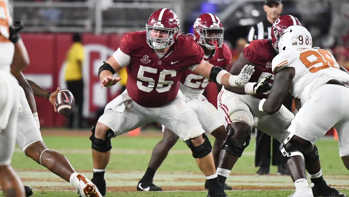 Featured image for "Alabama Football Sees Surge in Transfer Portal Entries, Prioritizes New Center"