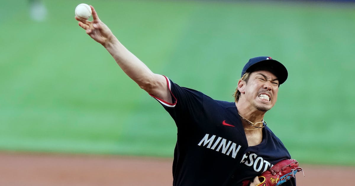 Twins split series with Marlins, Maeda injured in close loss.