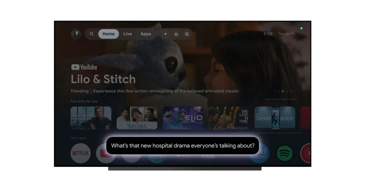 Gemini Debuts with Voice-Selectable Speakers on Google TV