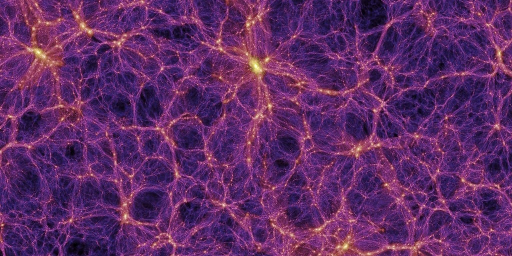 Featured image for JWST Discovers Cosmic Web Connecting Galaxies