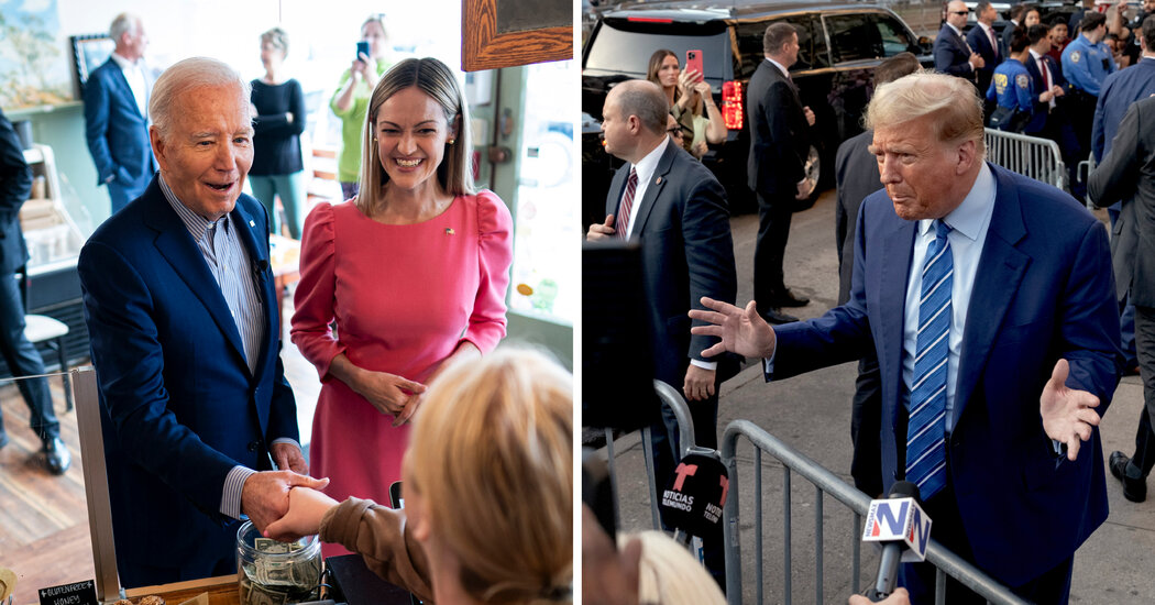 "Trump's Trial and Biden's Trail: The Unusual 2024 Political Landscape"