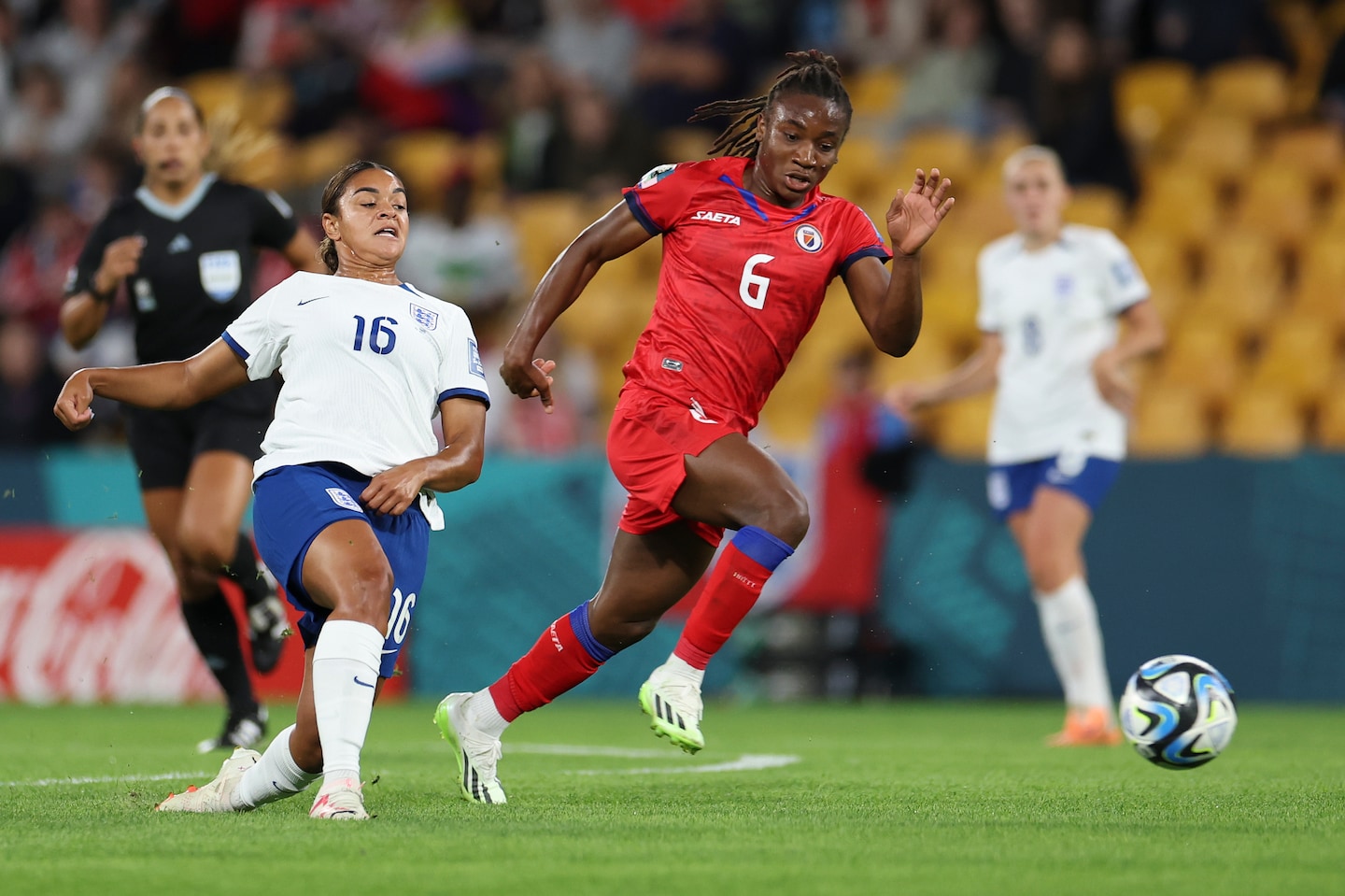 Featured image for Haiti's Women's World Cup Debut Ends in Loss to England