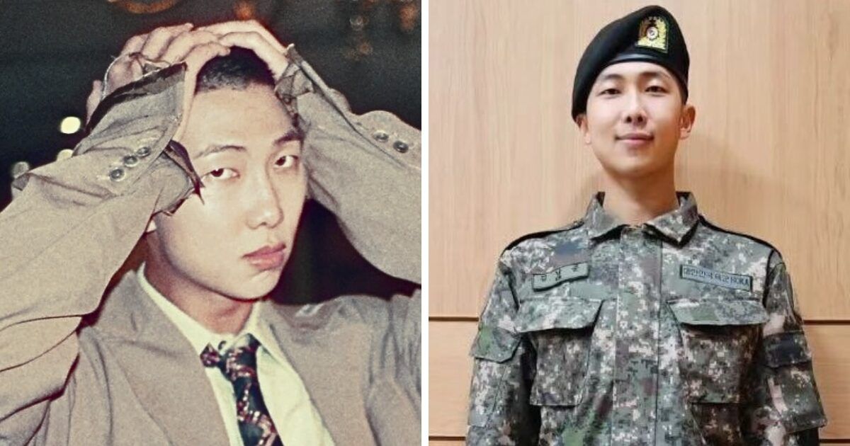Featured image for BTS's RM Opens Up About Military Enlistment and New Album 'Right Place, Wrong Person'