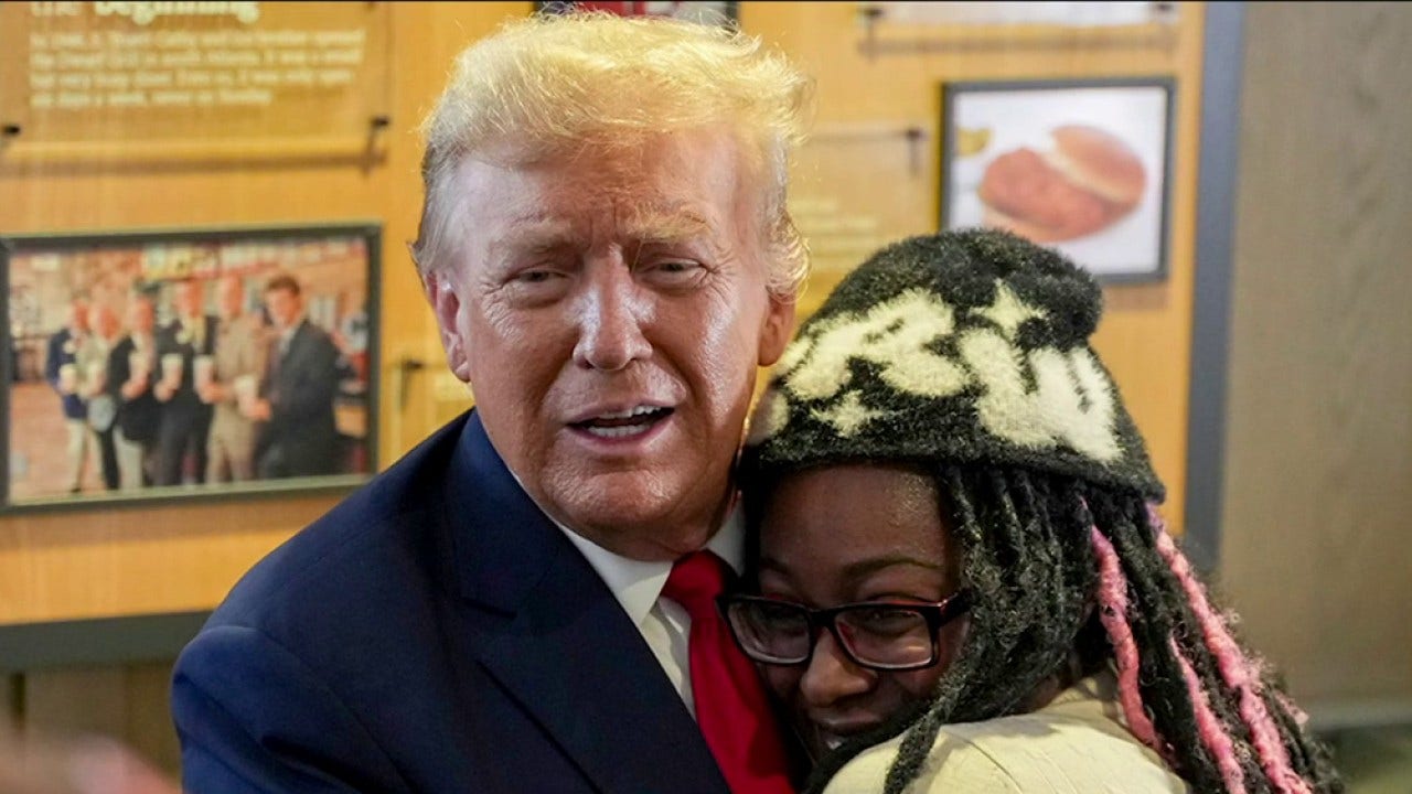Featured image for "Viral Video: Trump Supporter's Chick-Fil-A Hug Goes Global"