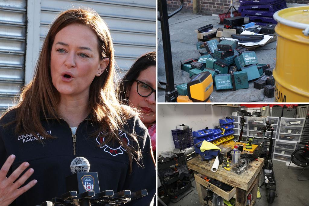 "FDNY Shuts Down Illegal Lithium-Ion Battery Factory in Queens"