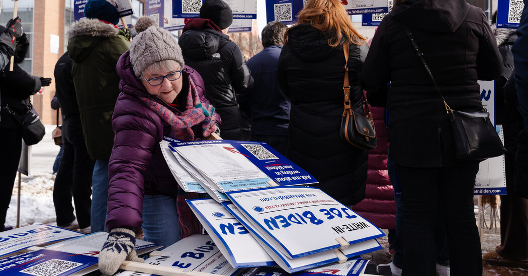 "Biden's Absence and 2024 Election Updates: New Hampshire Primary Countdown"