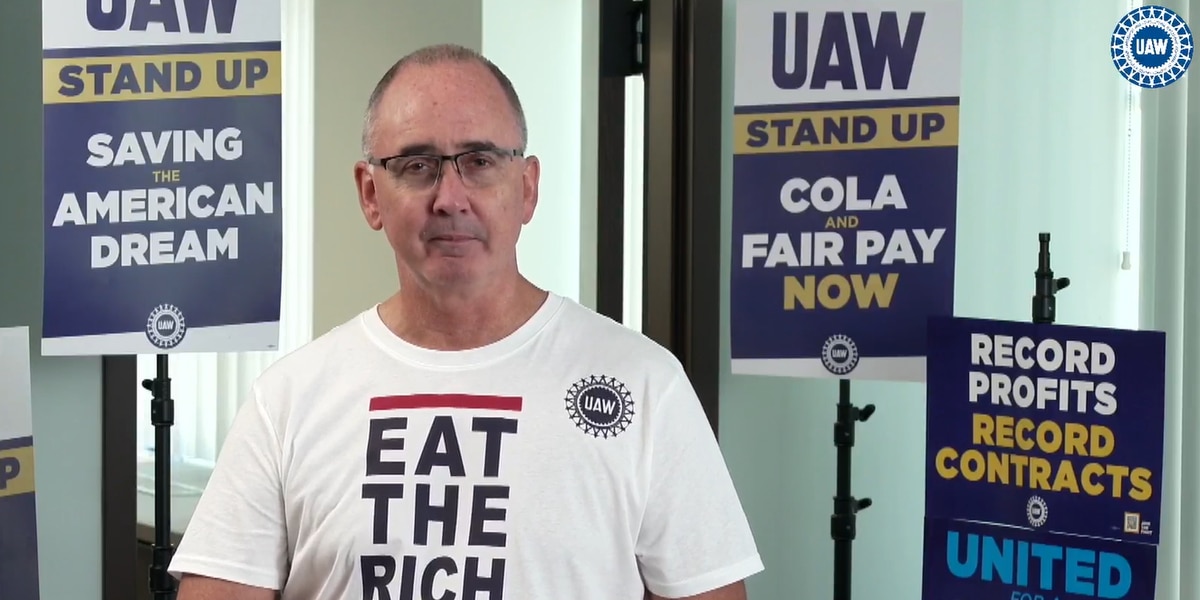 "UAW President Shawn Fain: Striking Workers Demand Justice and Fairness"
