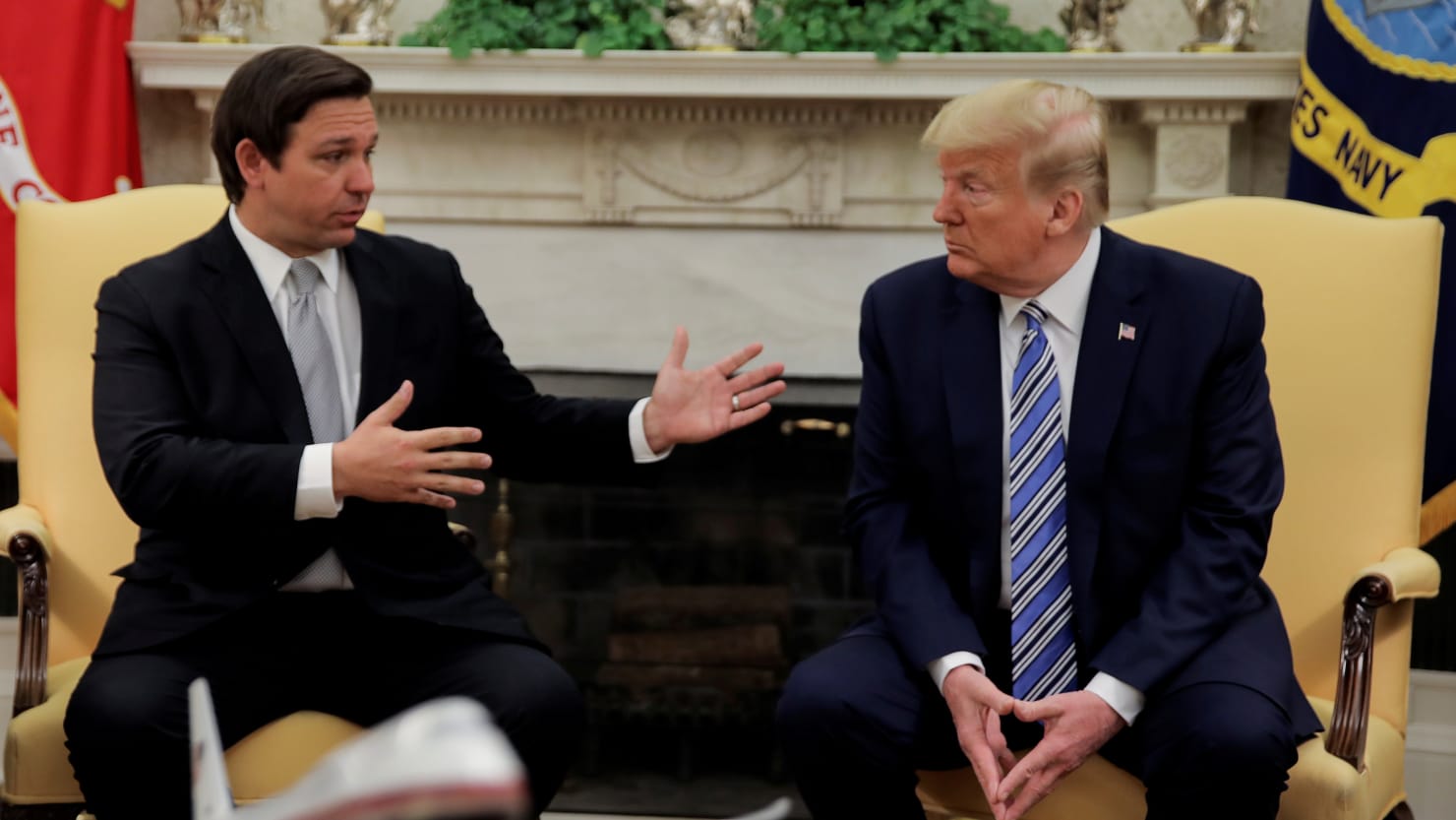Trump Launches Vicious Attacks on DeSantis at Texas Rally.