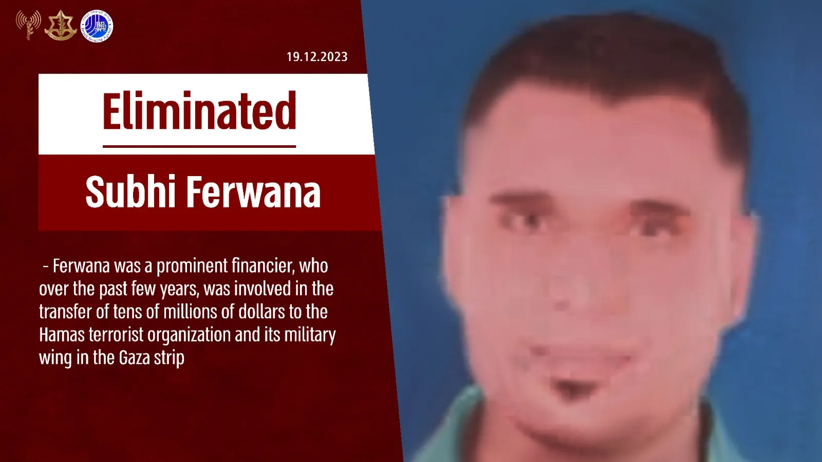 Israel's Military Takes Down Key Hamas Financier in Gaza Airstrike