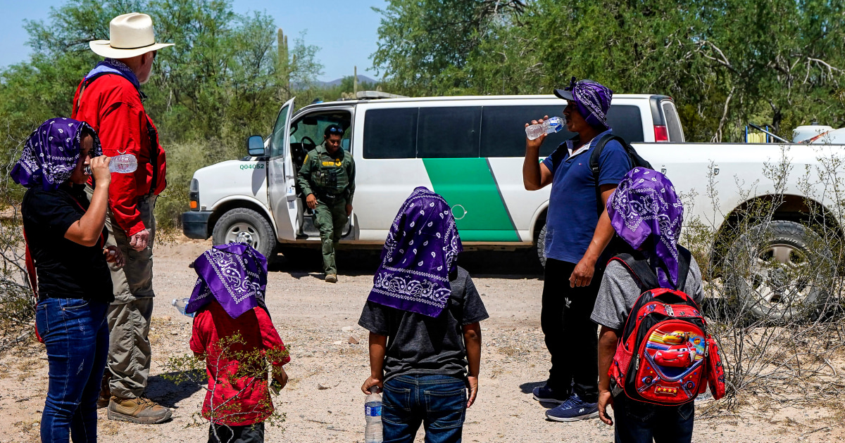 Featured image for "Surge in Illegal Border Crossings: Thousands of Migrants Overwhelm US Border"
