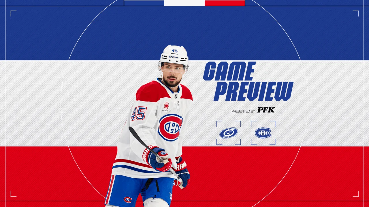 Habs aim for season sweep in Raleigh against Hurricanes