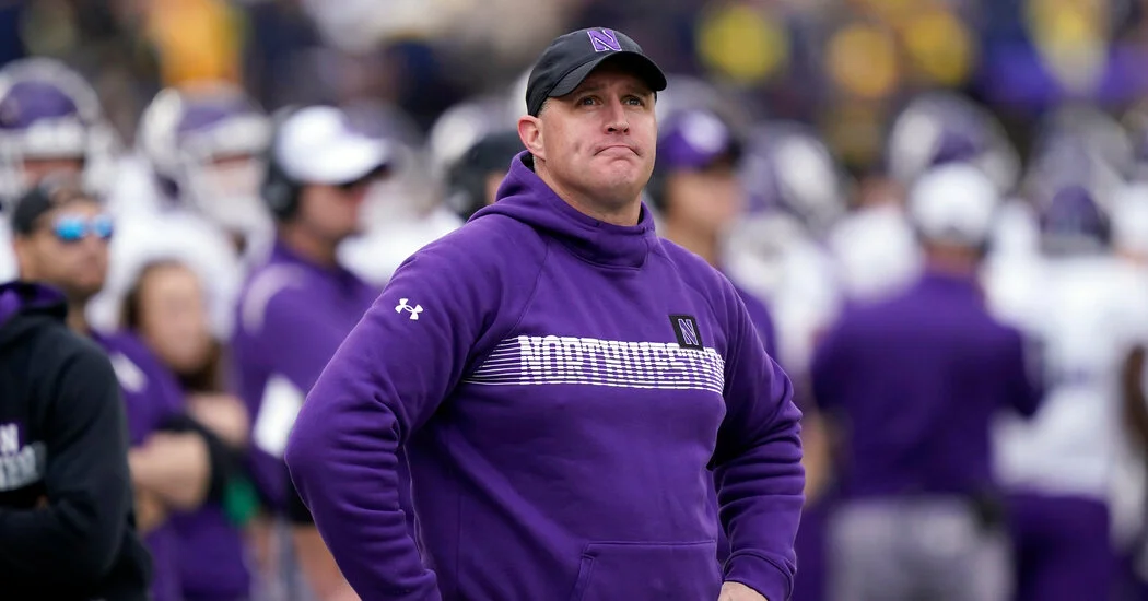 "Northwestern Football Coach Fired Amid Hazing Scandal"