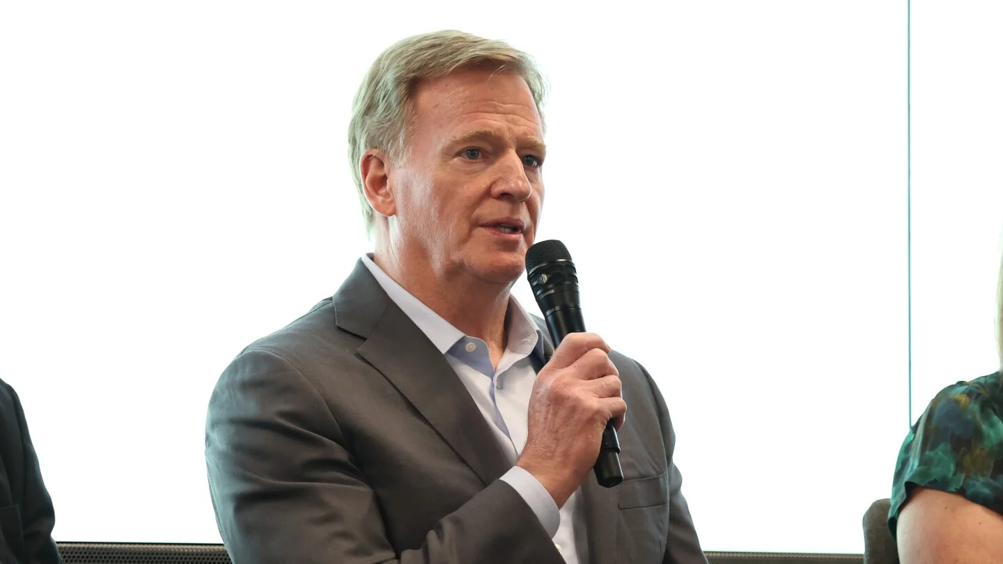 Goodell salutes Tretter as NFLPA chief, signaling a push for an expanded season