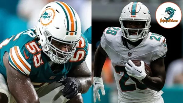 Dolphins Create Cap Space for Waddle Trade by Restructuring Achane, Brewer