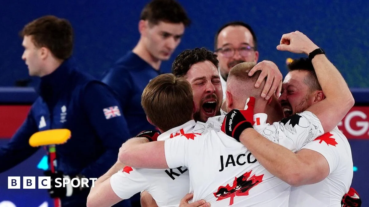 GB curling heartbreak as Canada seals Olympic gold in dramatic finale