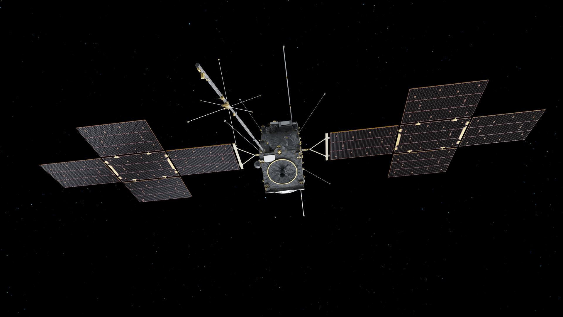 Featured image for ESA's Juice Probe Fully Deployed and Ready to Explore Jupiter's Moons in 2031