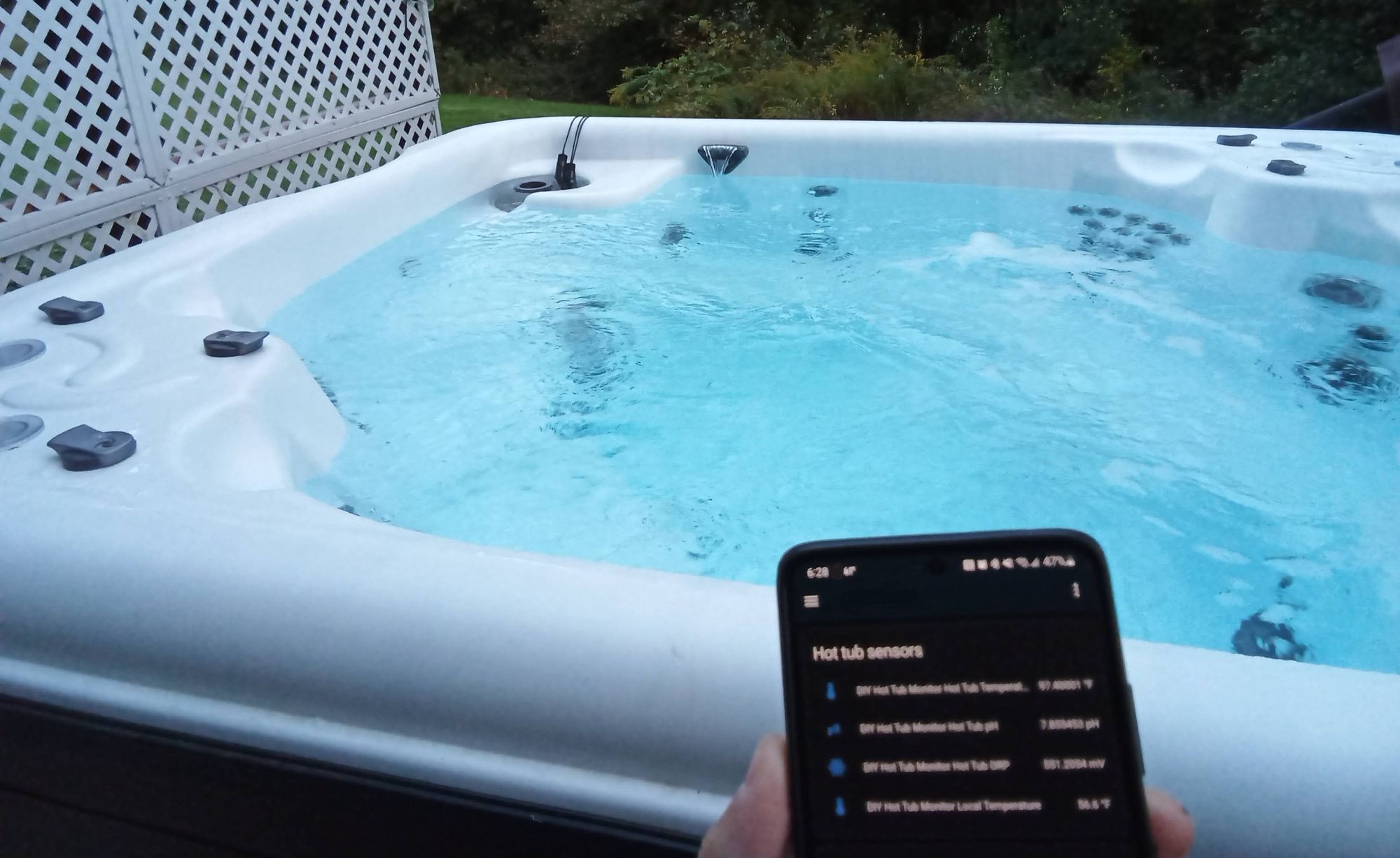 Featured image for "Smart ESP32 Monitors Hot Tub's Health"