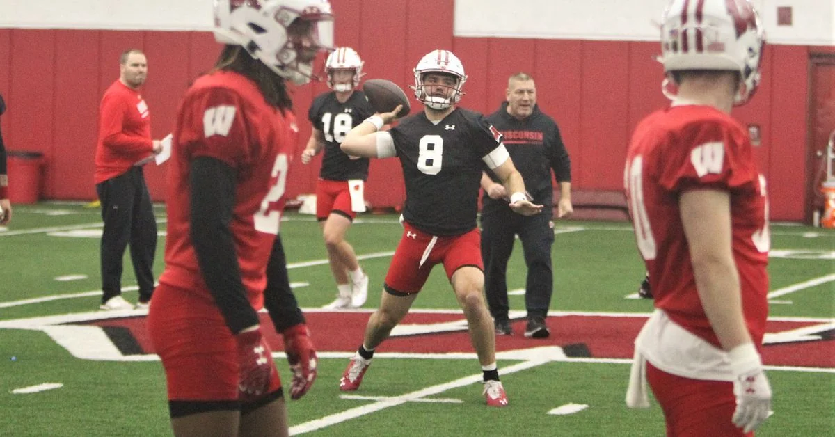 "Luke Fickell's Efficient First Practice Leaves Wisconsin Impressed"