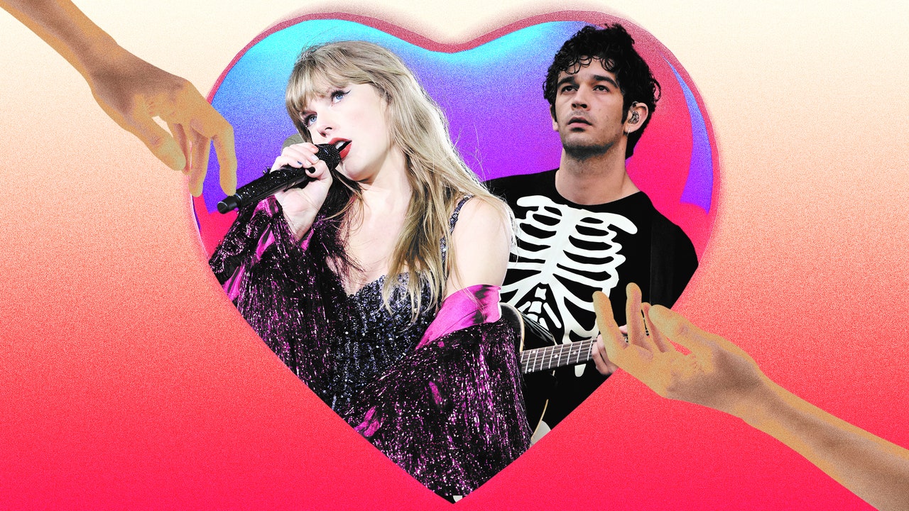 "The Taylor Swift-Matty Healy Drama: A Fast-Paced Romance or Controversial Relationship?"