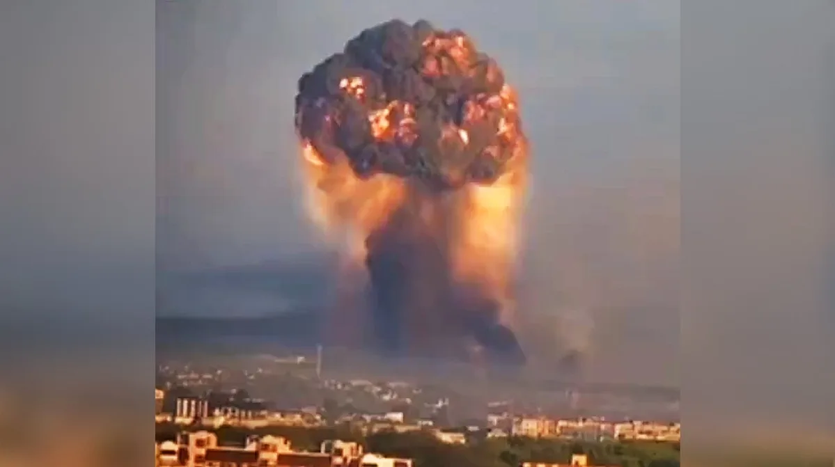Devastating Blast Shakes Western Ukrainian Town