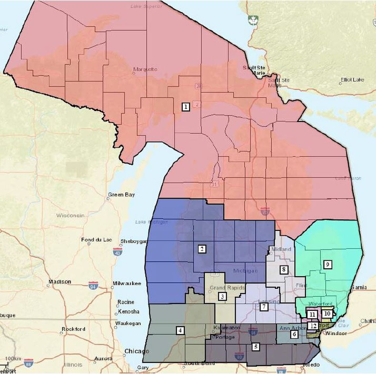 Federal Judges Order Redrawing of 13 Michigan Legislative Districts Due to Illegal Racial Influence