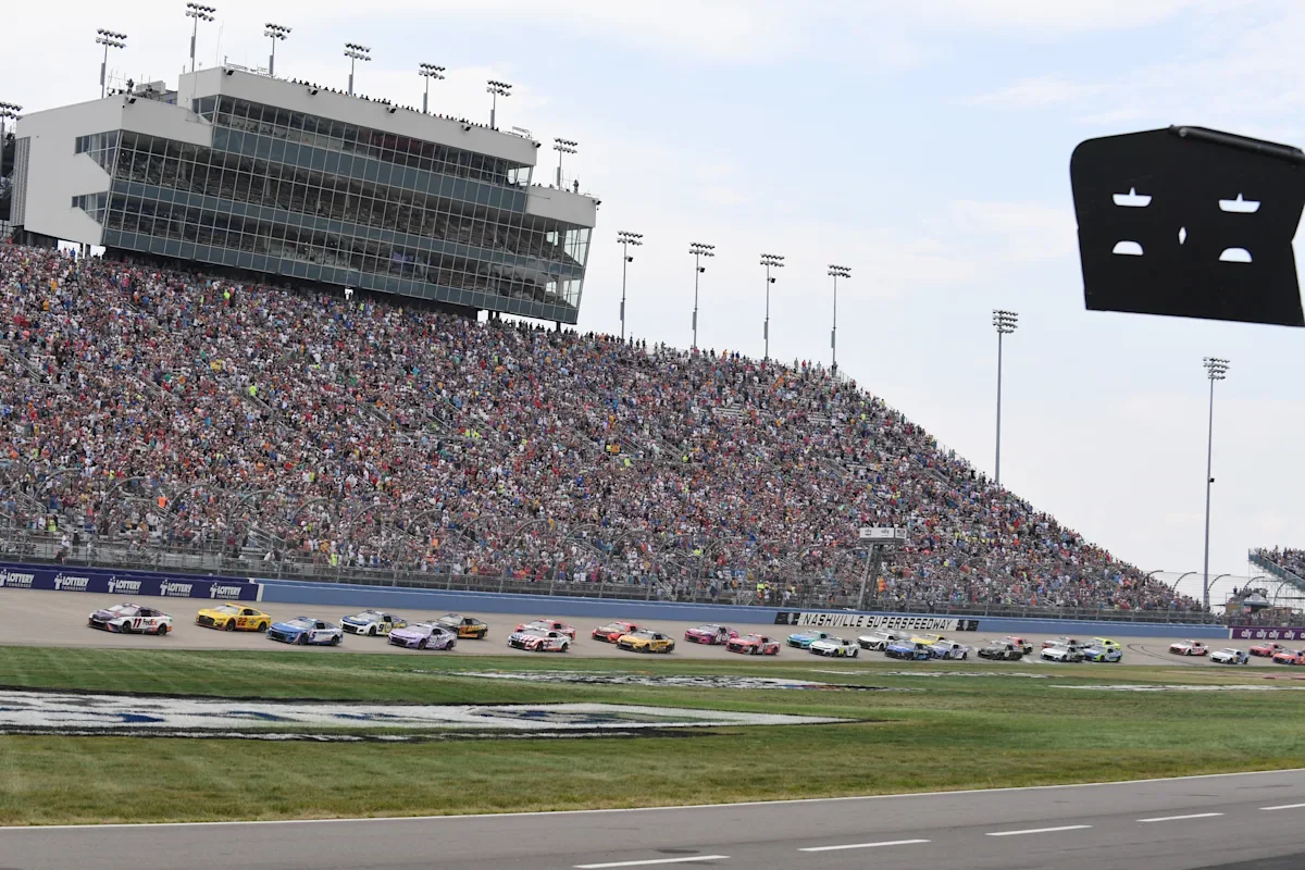 Nashville Superspeedway Hosts Exciting NASCAR Race Weekend.
