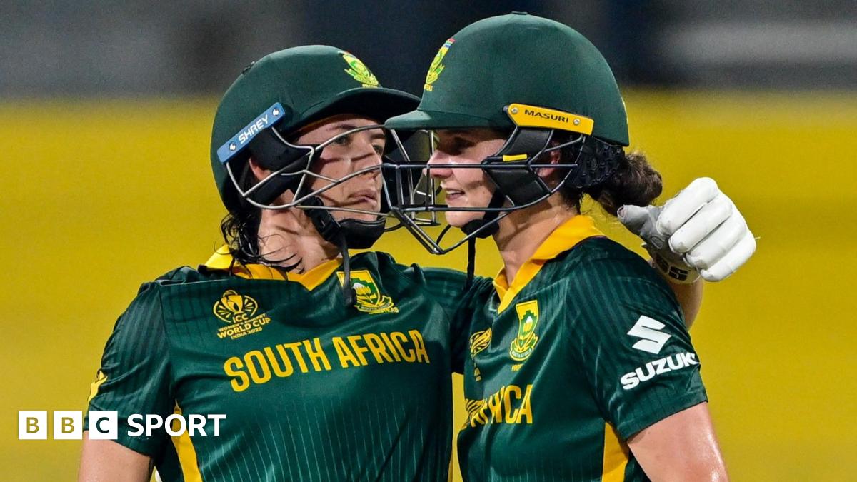 Featured image for South Africa Dominates Sri Lanka in Rain-affected Women's Cricket World Cup Match