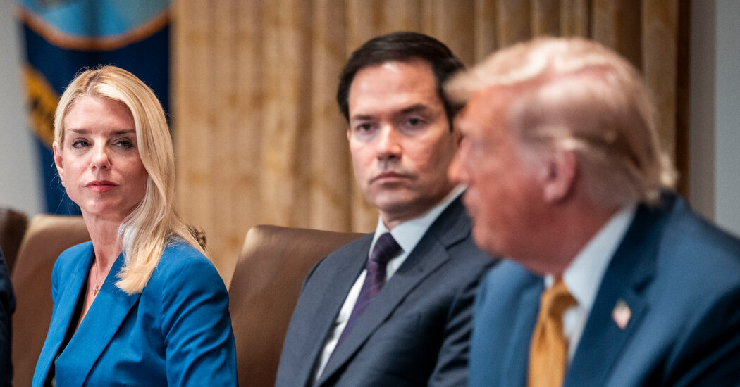 Featured image for Bondi Briefed Trump on Epstein Files, DOJ Denies Claims