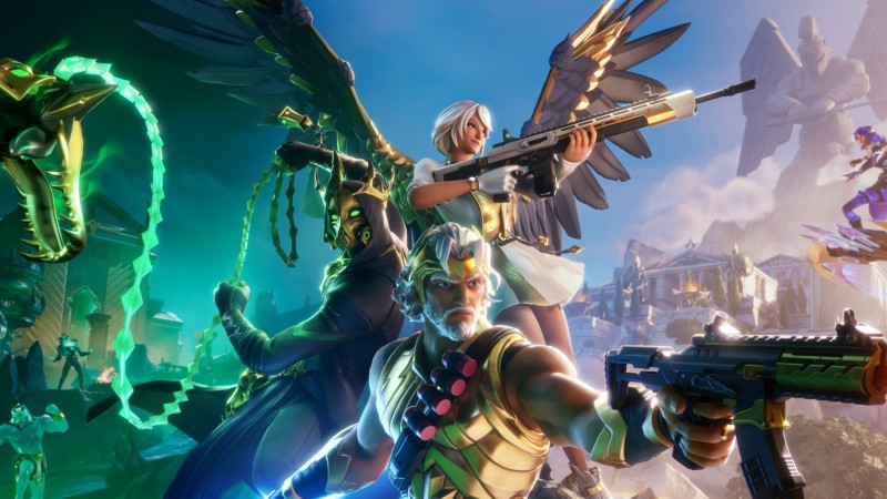 Featured image for "Fortnite Chapter 5, Season 2: Greek Mythology, Leaked Skins, and Map Teasers"