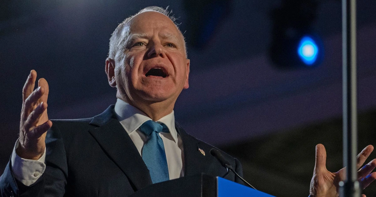 Minnesota Gov. Tim Walz Announces Bid for Third Term in 2026