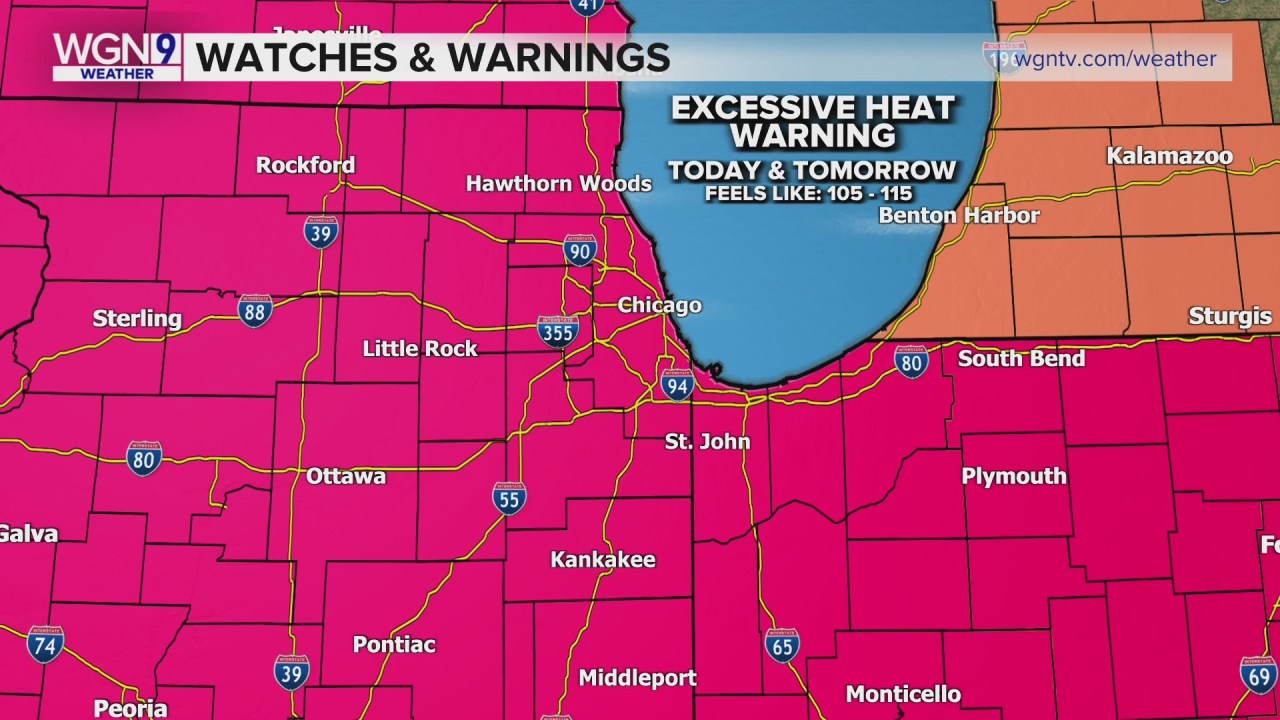 Featured image for Heatwave Sweeps Midwest: Excessive Heat Warnings Extended