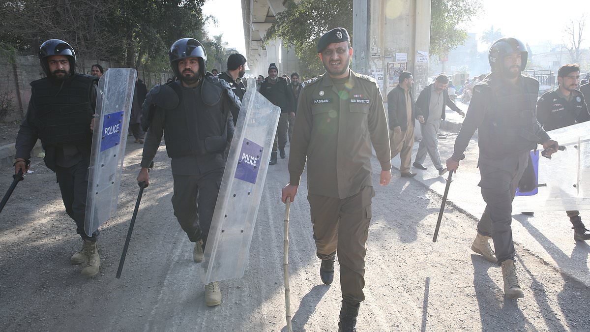 "Violent Clashes Erupt as Imran Khan's Supporters Protest Election Allegations in Pakistan"
